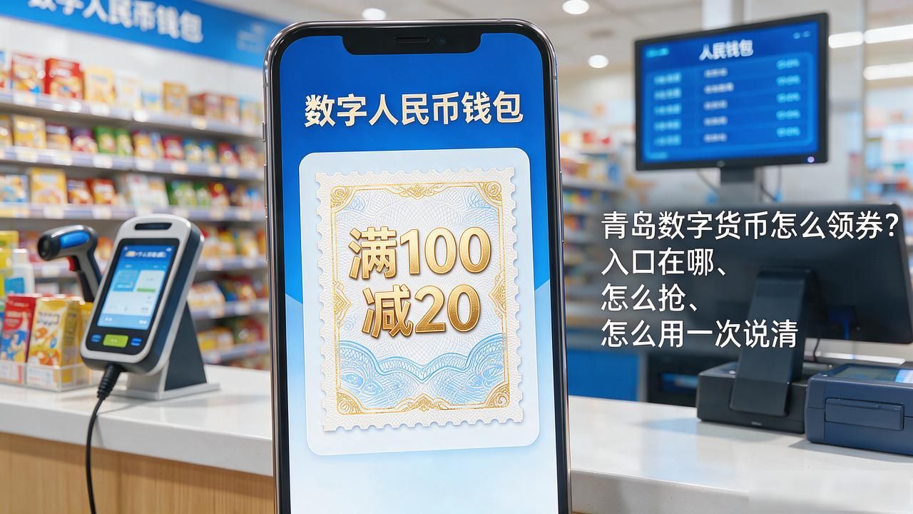 青岛数字货币怎么领券？入口在哪、怎么抢、怎么用一次说清