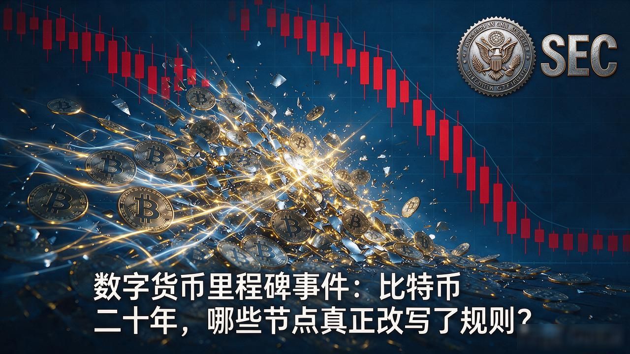 数字货币里程碑事件：比特币二十年，哪些节点真正改写了规则