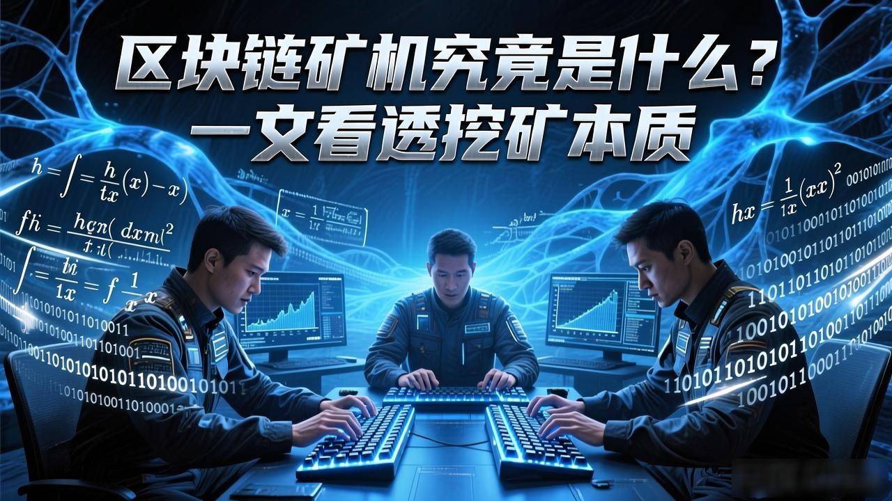 区块链矿机究竟是什么？一文看透挖矿本质