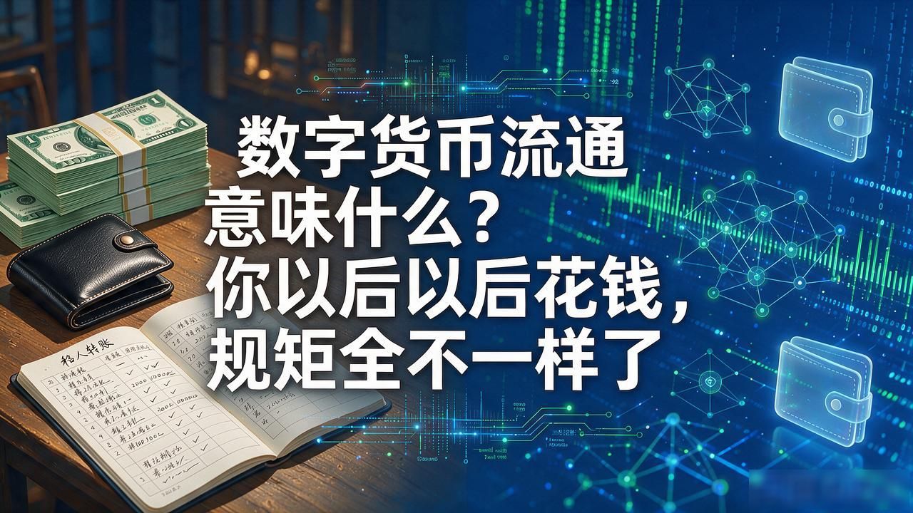 数字货币流通意味什么？你以后花钱，规矩全不一样了