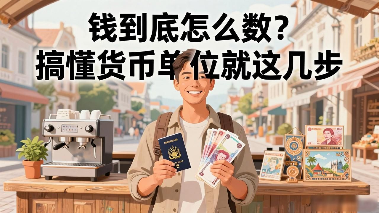 钱到底怎么数？搞懂货币单位就这几步