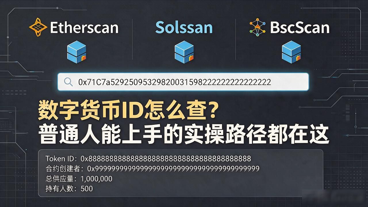 数字货币ID怎么查？普通人能上手的实操路径都在这