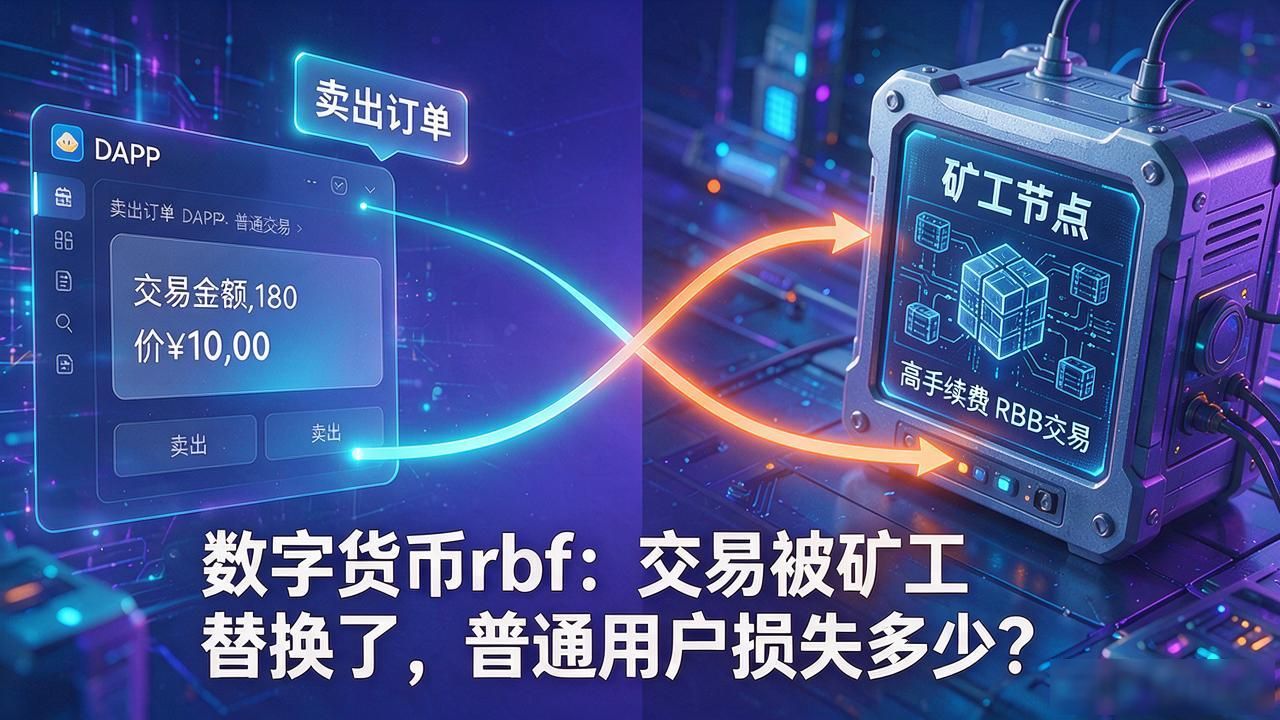 数字货币rbf：交易被矿工替换了，普通用户损失多少
