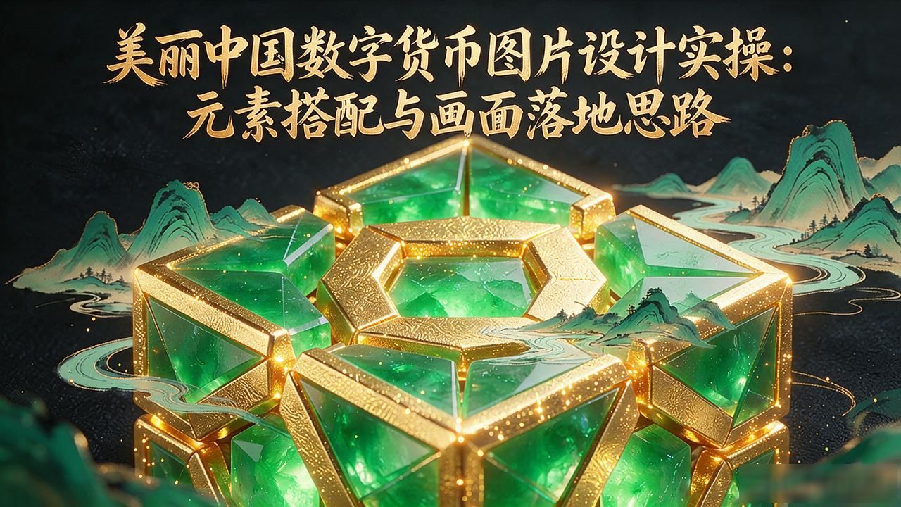 美丽中国数字货币图片设计实操：元素搭配与画面落地思路