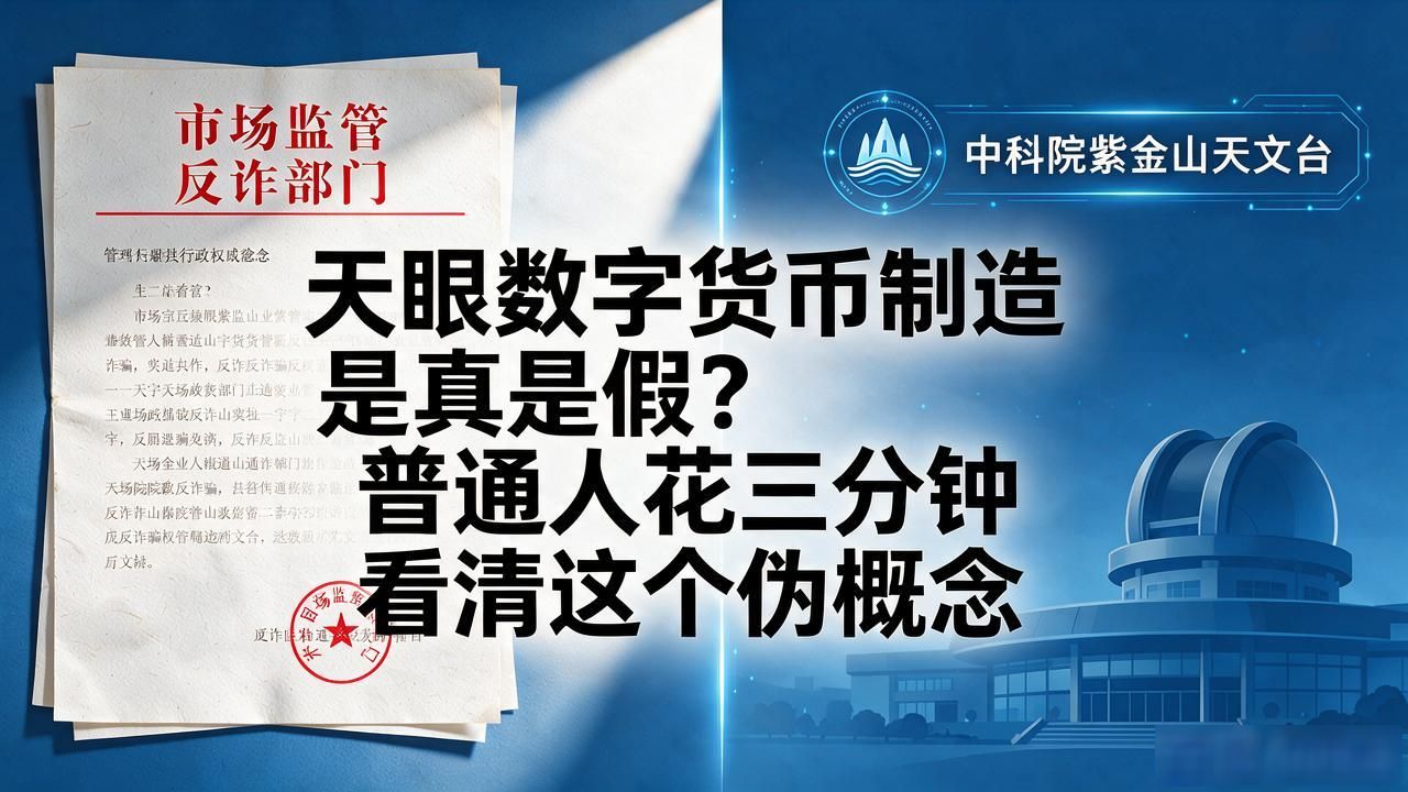 天眼数字货币制造是真是假？普通人花三分钟看清这个伪概念