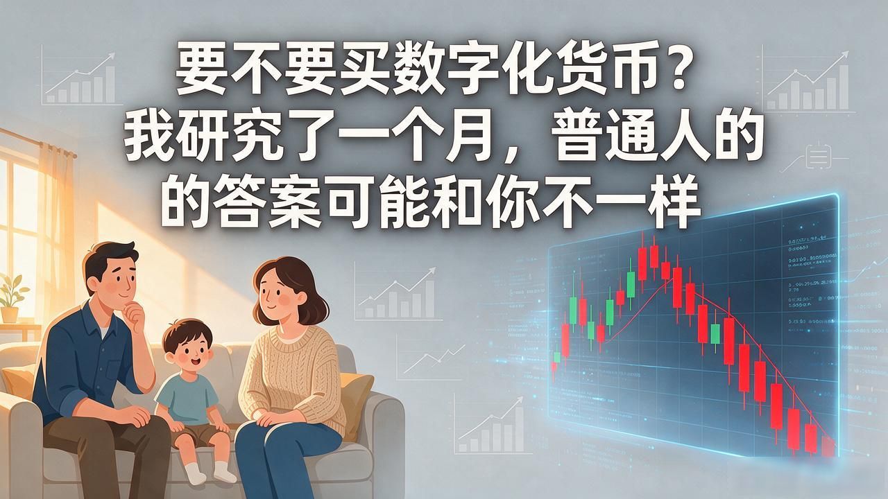 要不要买数字化货币？我研究了一个月，普通人的答案可能和你不一样