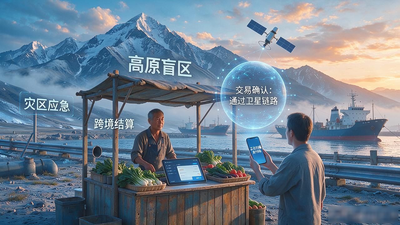 中国卫星数字货币进展到哪一步了，以后没网没手机能扫码付款吗？