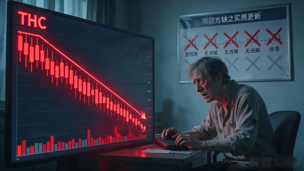 数字货币THC近期持续下跌，到底发生了什么？老玩家给你掰开了说