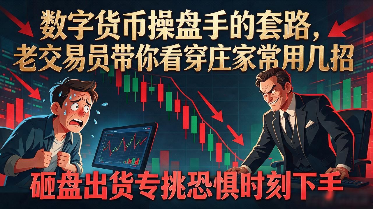 数字货币操盘手的套路，老交易员带你看穿庄家常用几招