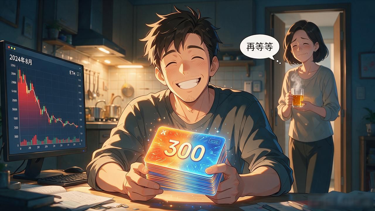 手里300枚数字货币攥了三年，普通人到底该不该割肉