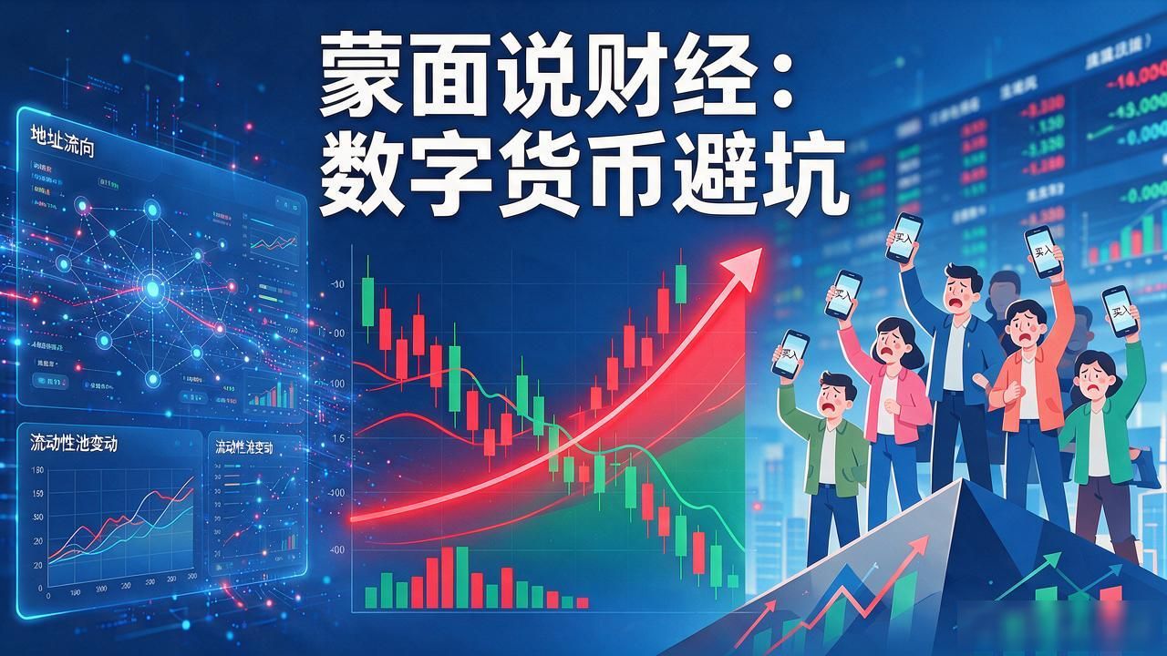 蒙面说财经数字货币到底值不值得看？普通散户避坑全在这