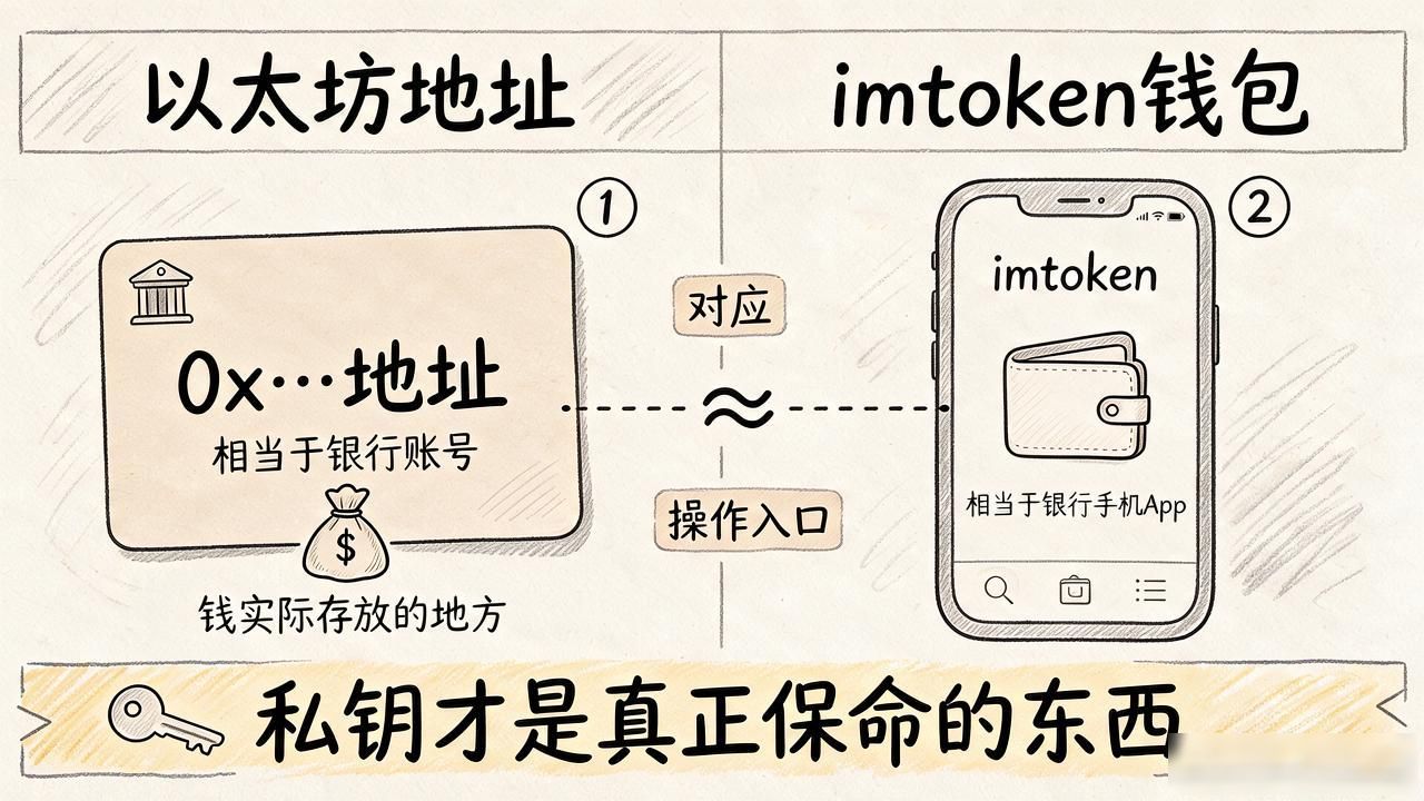 imtoken是eth地址吗？一句话讲清它和以太坊地址的关系