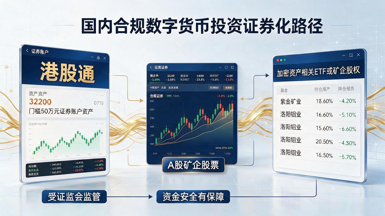 国内怎么投资数字货币？这几条合规路子值得看看