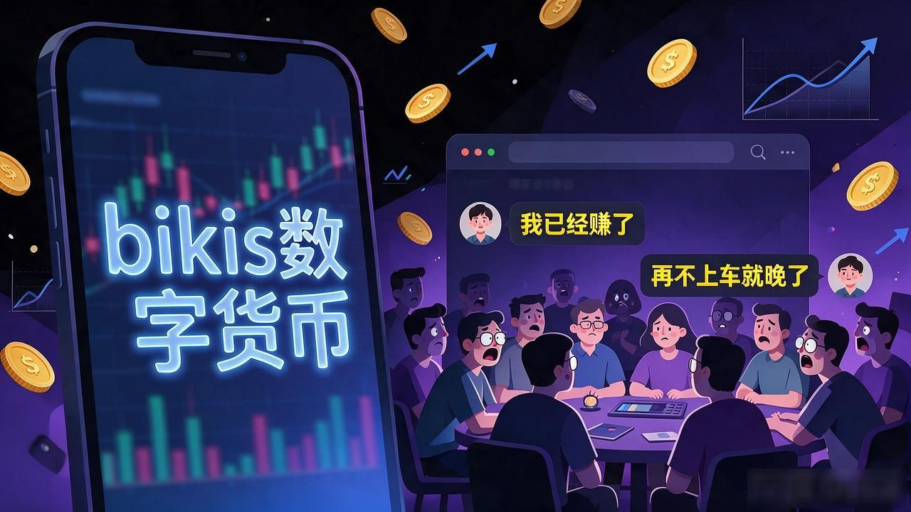 有人让你投bikis数字货币，花三分钟看完再掏钱，别交那笔冤枉钱