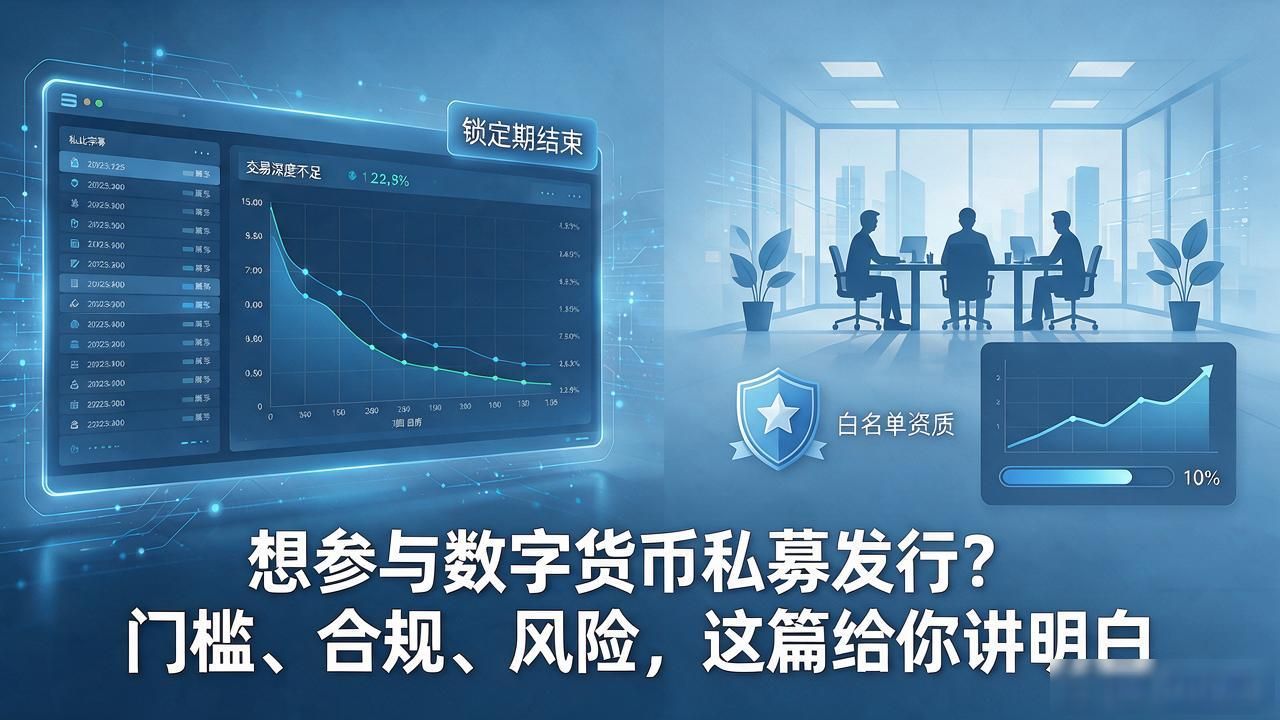 想参与数字货币私募发行？门槛、合规、风险，这篇给你讲明白