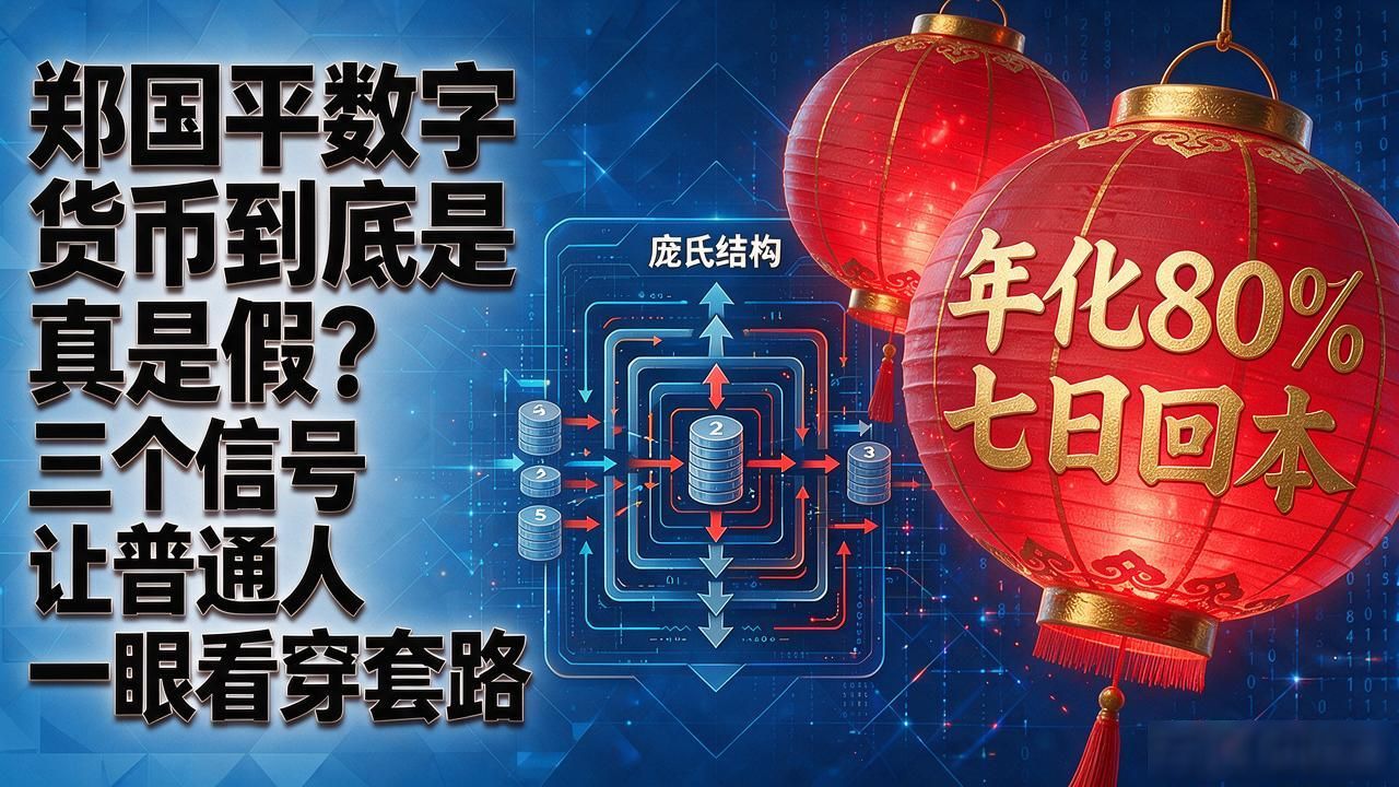 郑国平数字货币到底是真是假？三个信号让普通人一眼看穿套路