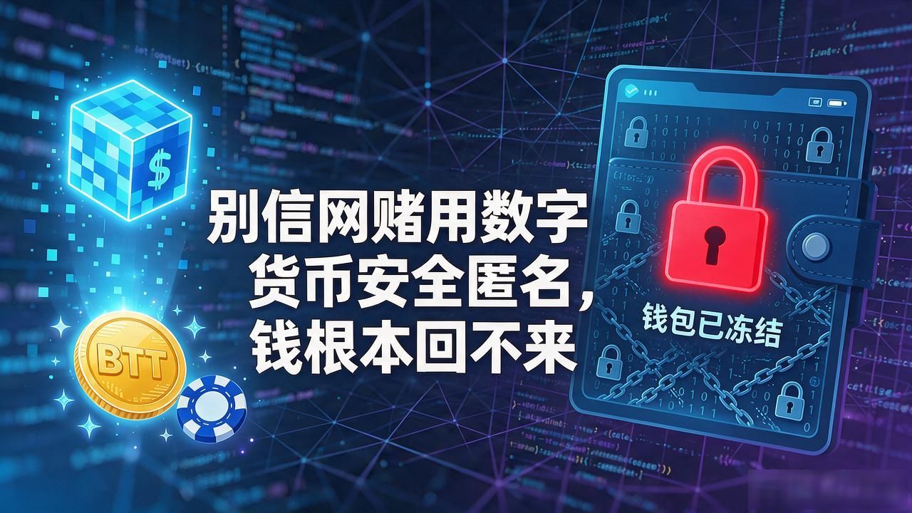 别信网赌用数字货币"安全匿名"，钱根本回不来