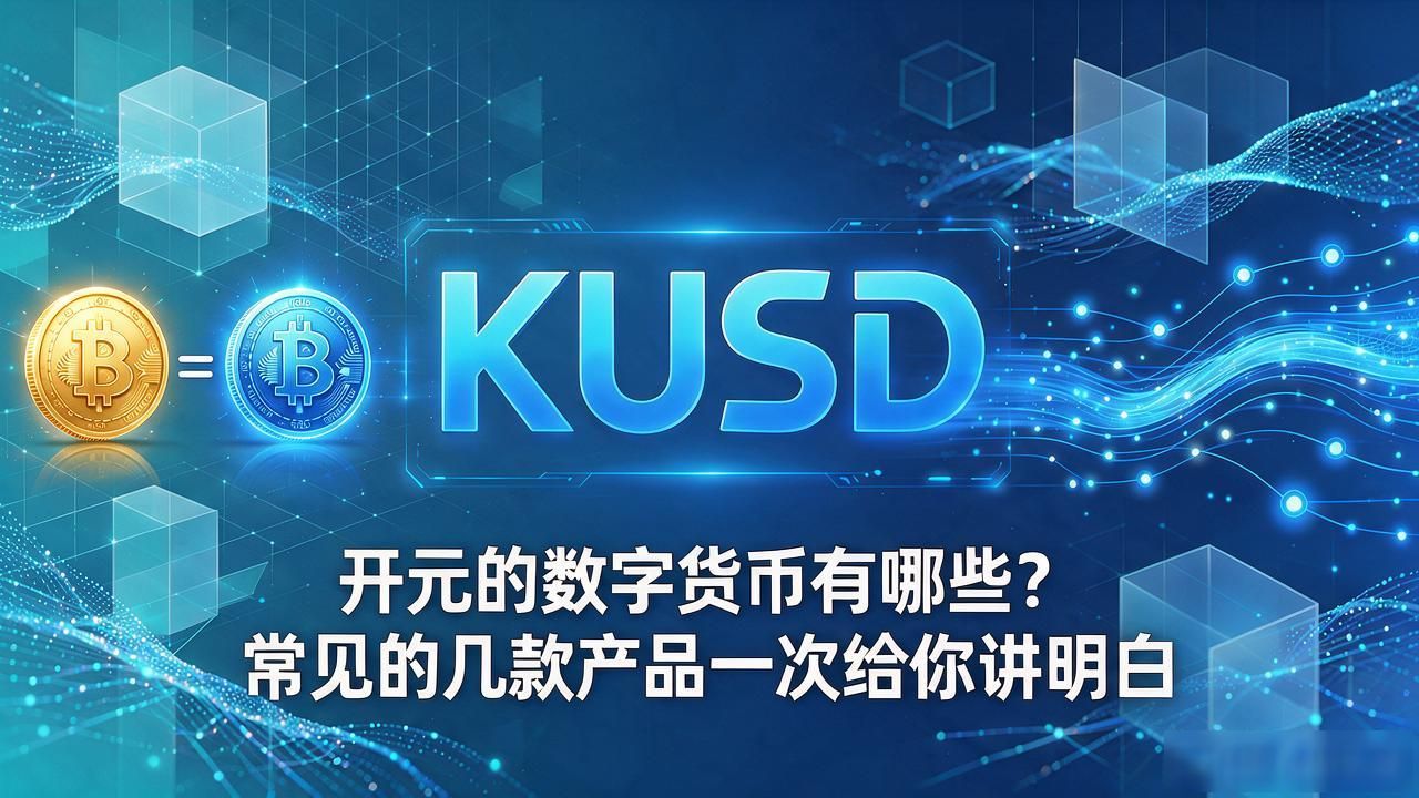 开元的数字货币有哪些？常见的几款产品一次给你讲明白