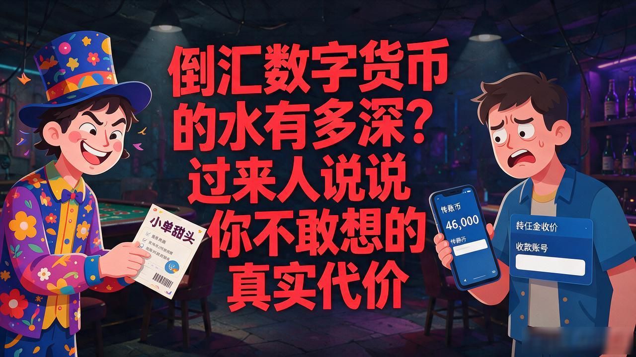 倒汇数字货币的水有多深？过来人说说你不敢想的真实代价