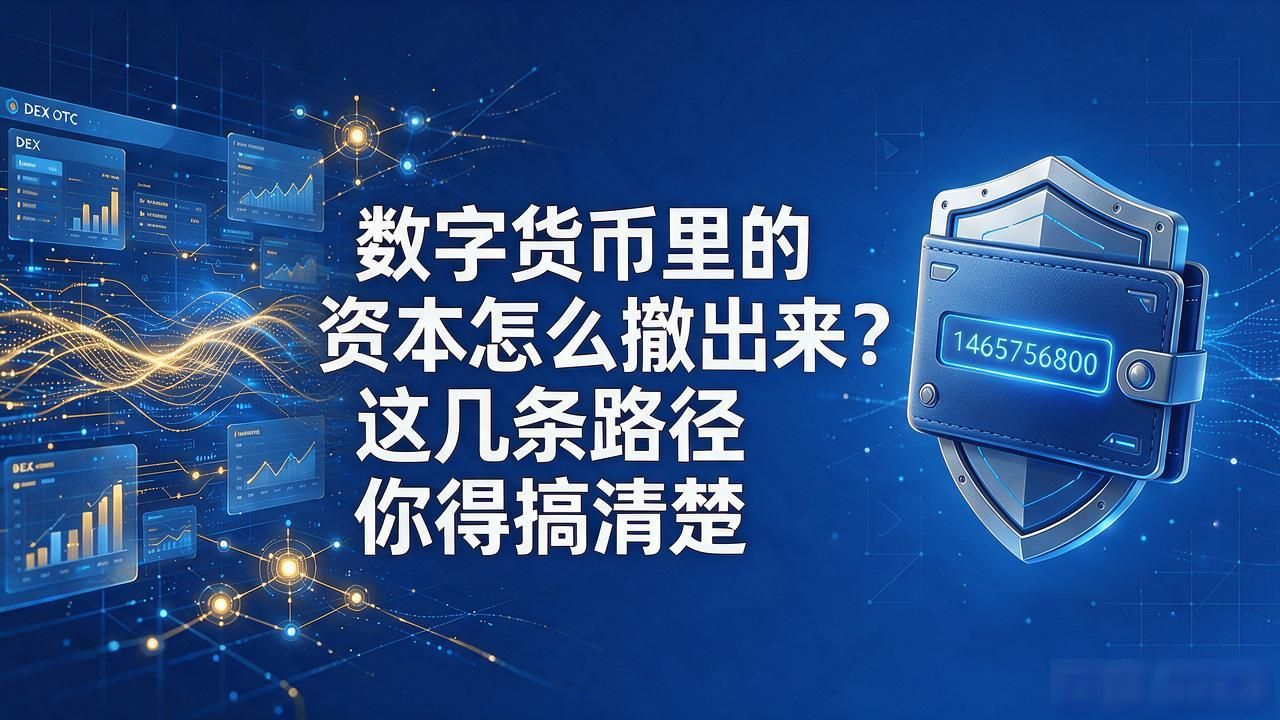 数字货币里的资本怎么撤出来？这几条路径你得搞清楚