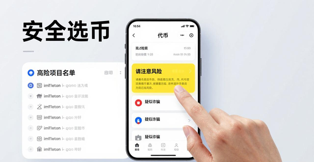 imToken安卓版选币三招：查合约、看风险提示、辨主网