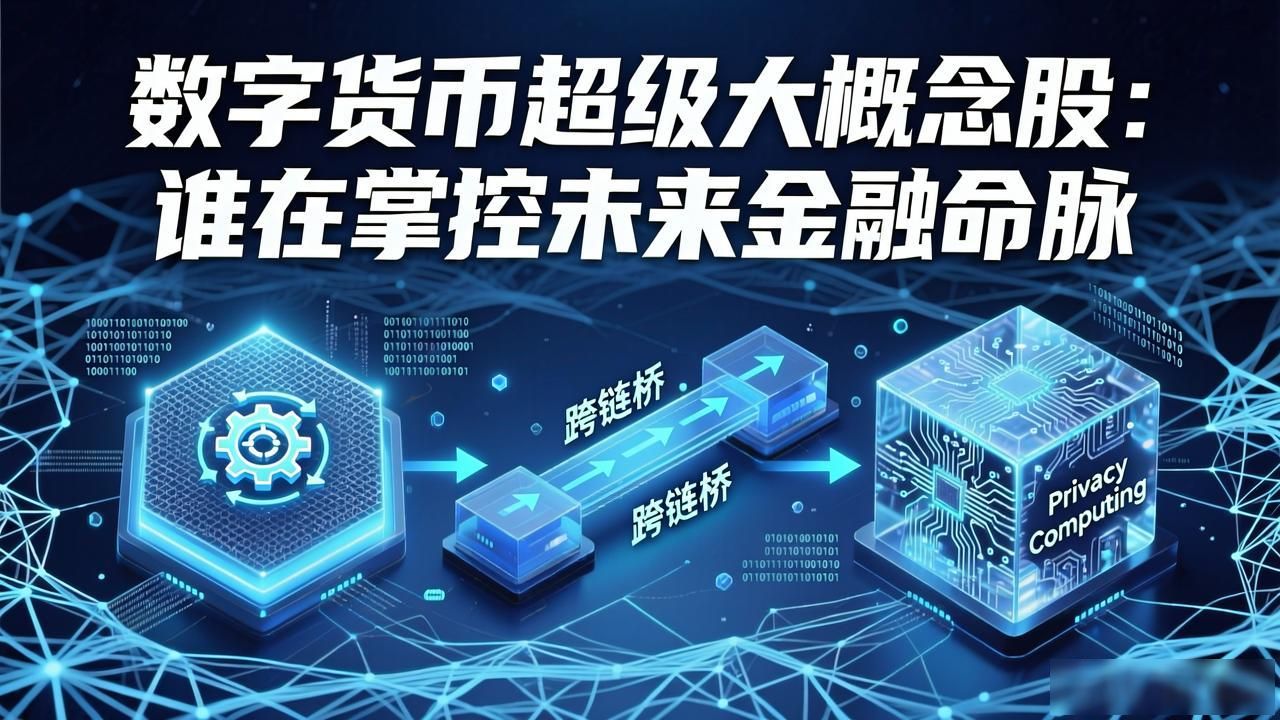 数字货币超级大概念股：谁在掌控未来金融命脉