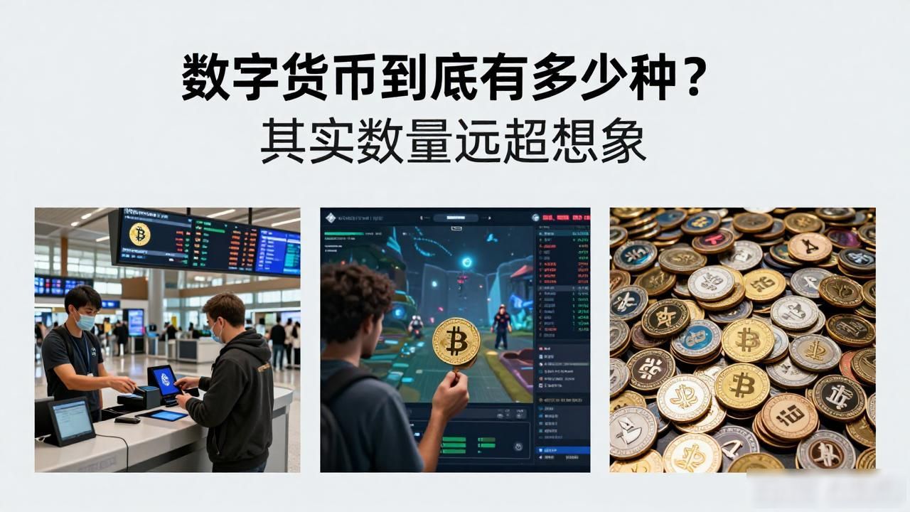 数字货币到底有多少种？其实数量远超想象