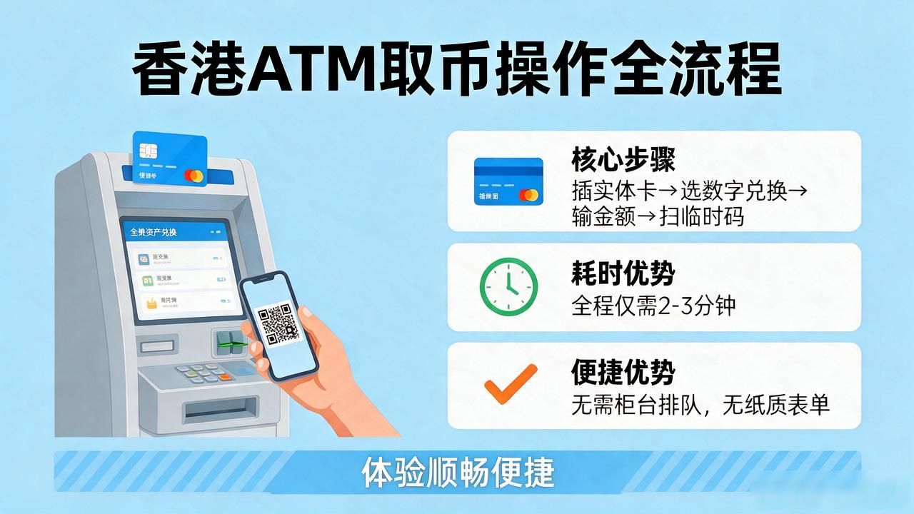 去香港atm取数字货币，操作流程和坑点一次讲清