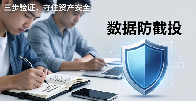 三步验证，守住资产安全