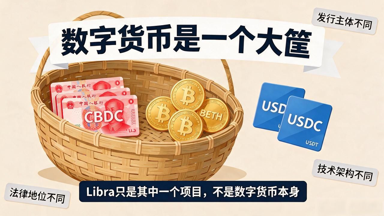 Libra是数字货币吗？不是，它只是其中一个项目