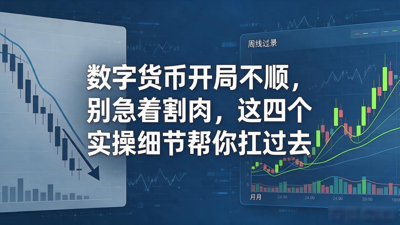数字货币开局不顺，别急着割肉，这四个实操细节帮你扛过去